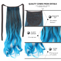 Loose Wave Ombre Cheveux Synthétiques Queue De Cheval Clip-In Postiche